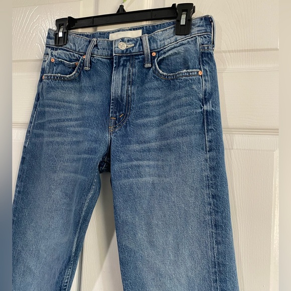 Mother Superior The Reifler Early Blue Jeans 24 Medium Wash Preppy - Picture 5 of 16